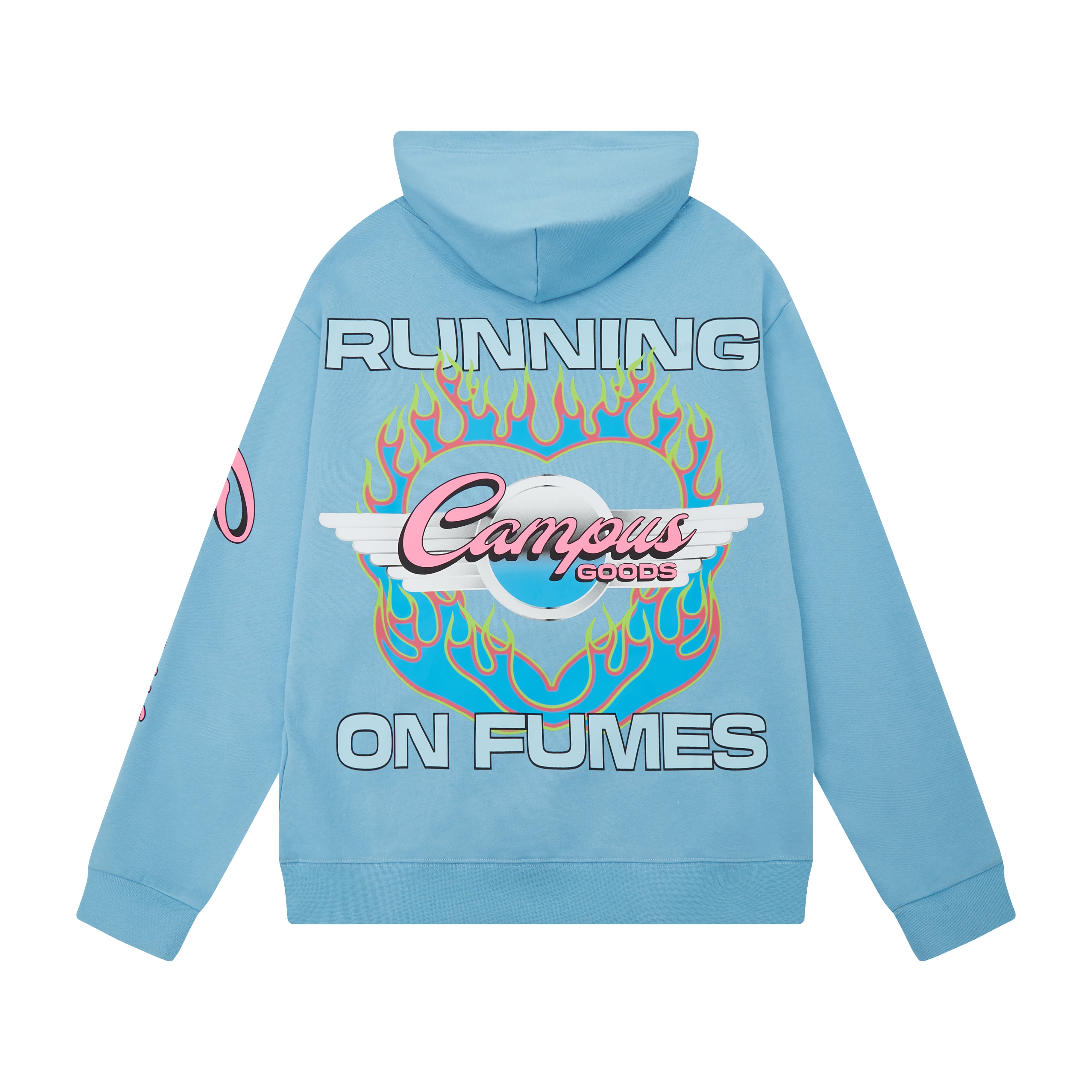 Fumes Hoodie (Baby Blue)